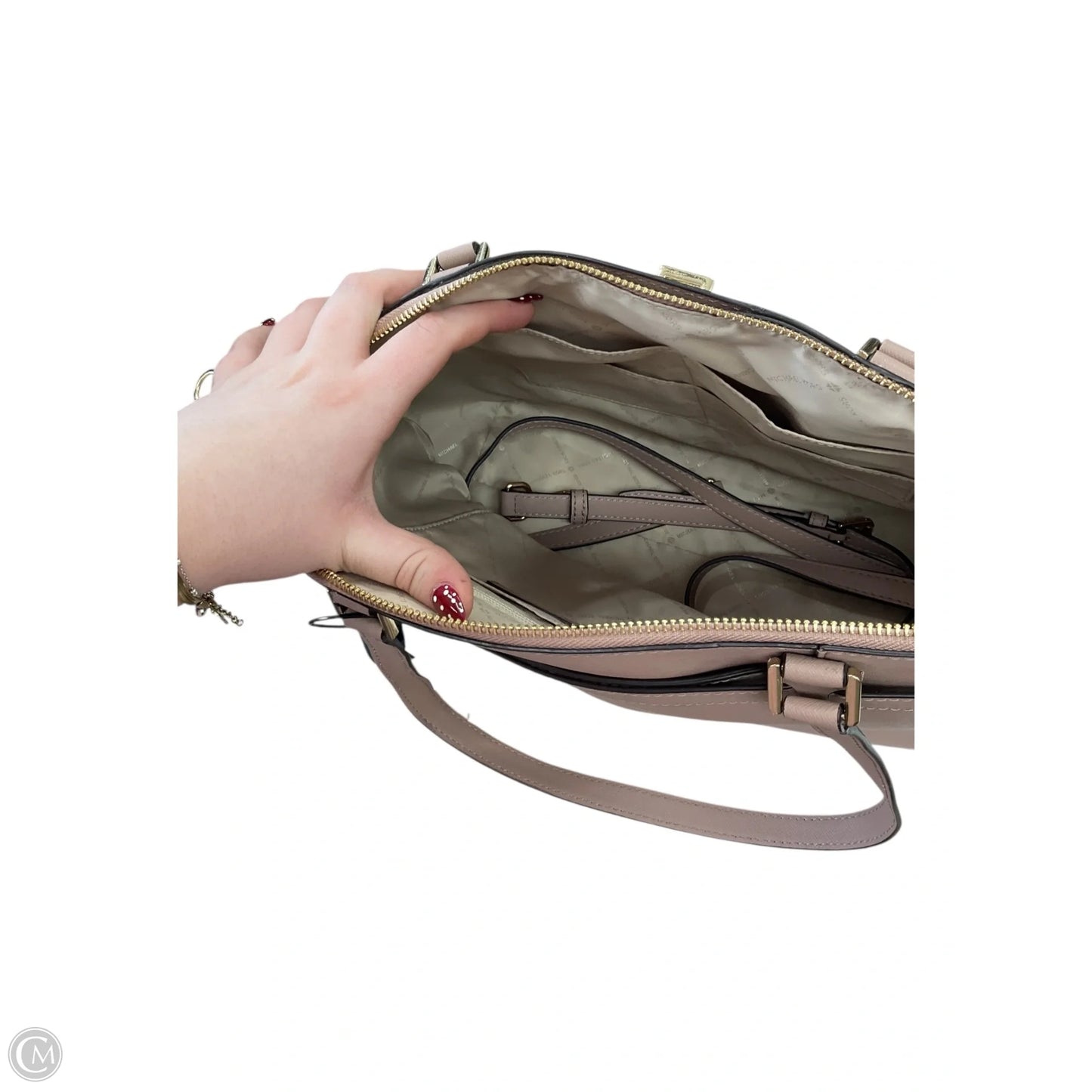 Handbag Designer By Michael Kors, Size: Large