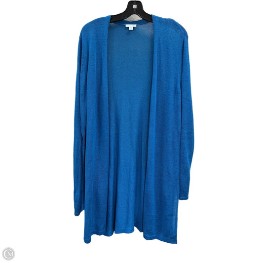 Cardigan By J. Jill In Aqua, Size: L