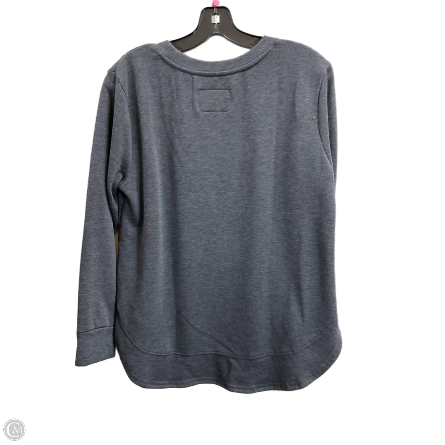 Sweatshirt Crewneck By Clothes Mentor In Grey, Size: S