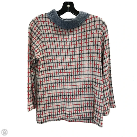 Sweater By Field Flower In Cream & Red, Size: S