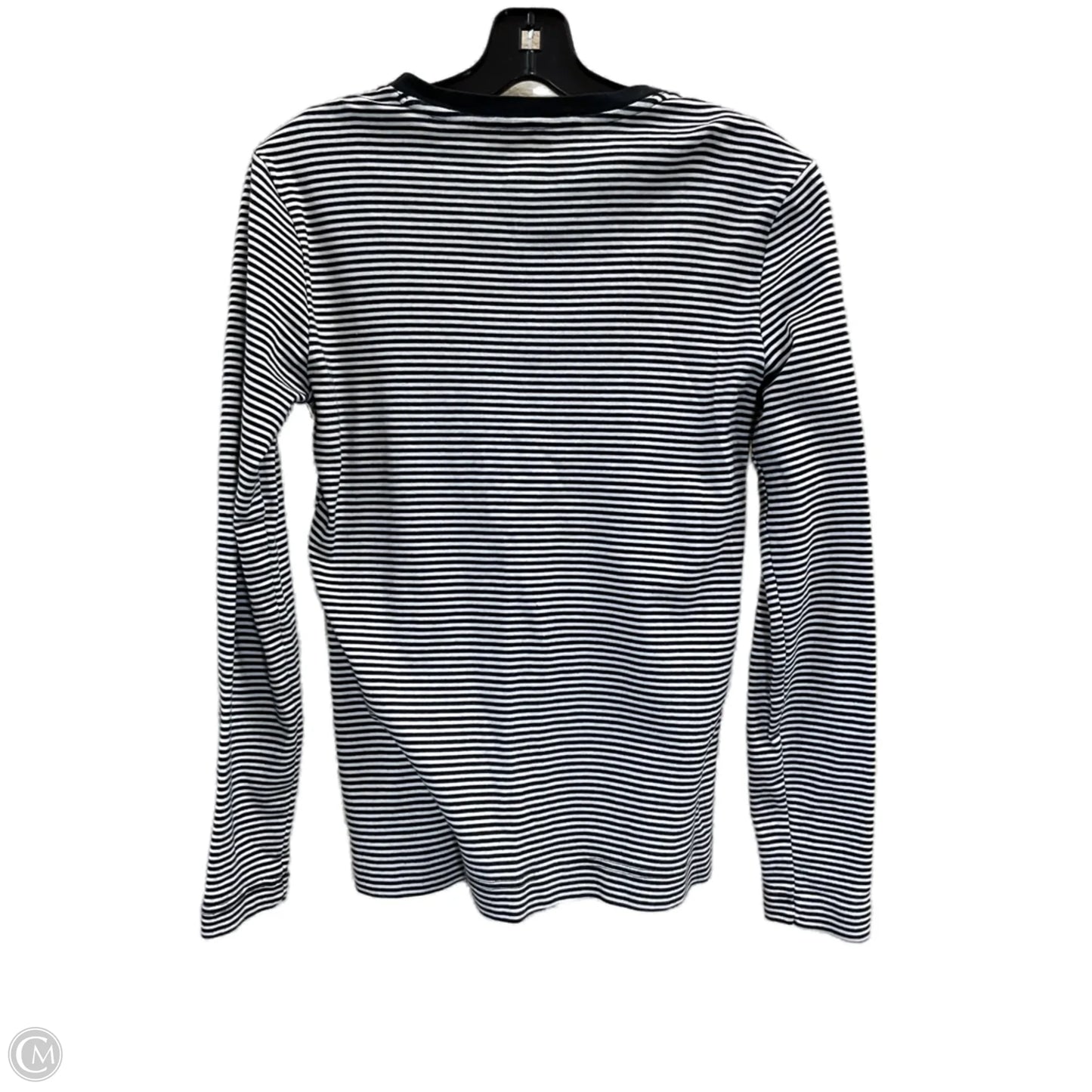 Top Long Sleeve By Duluth Trading In Black & Cream, Size: Xs