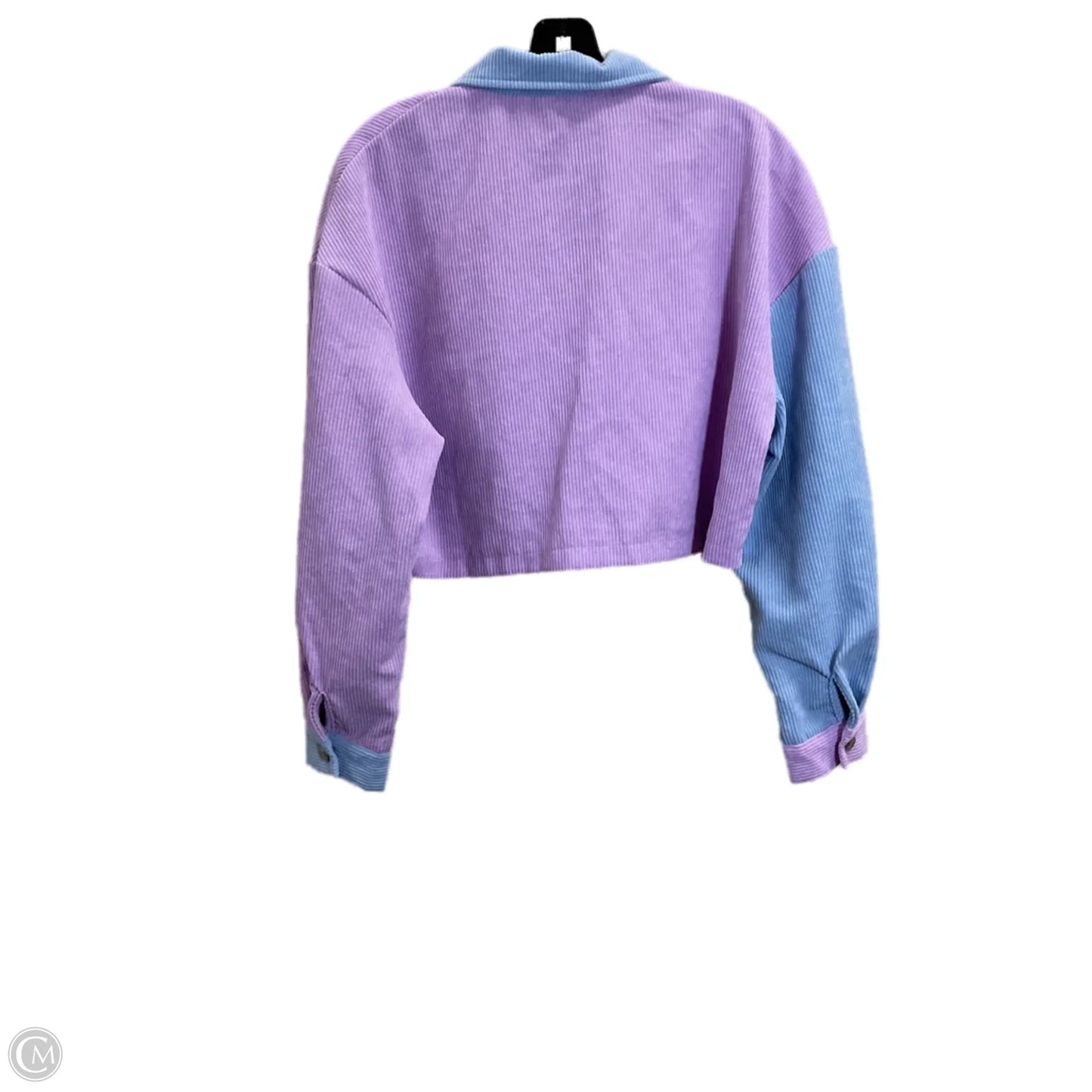 Jacket Other By Shein In Blue & Pink, Size: L