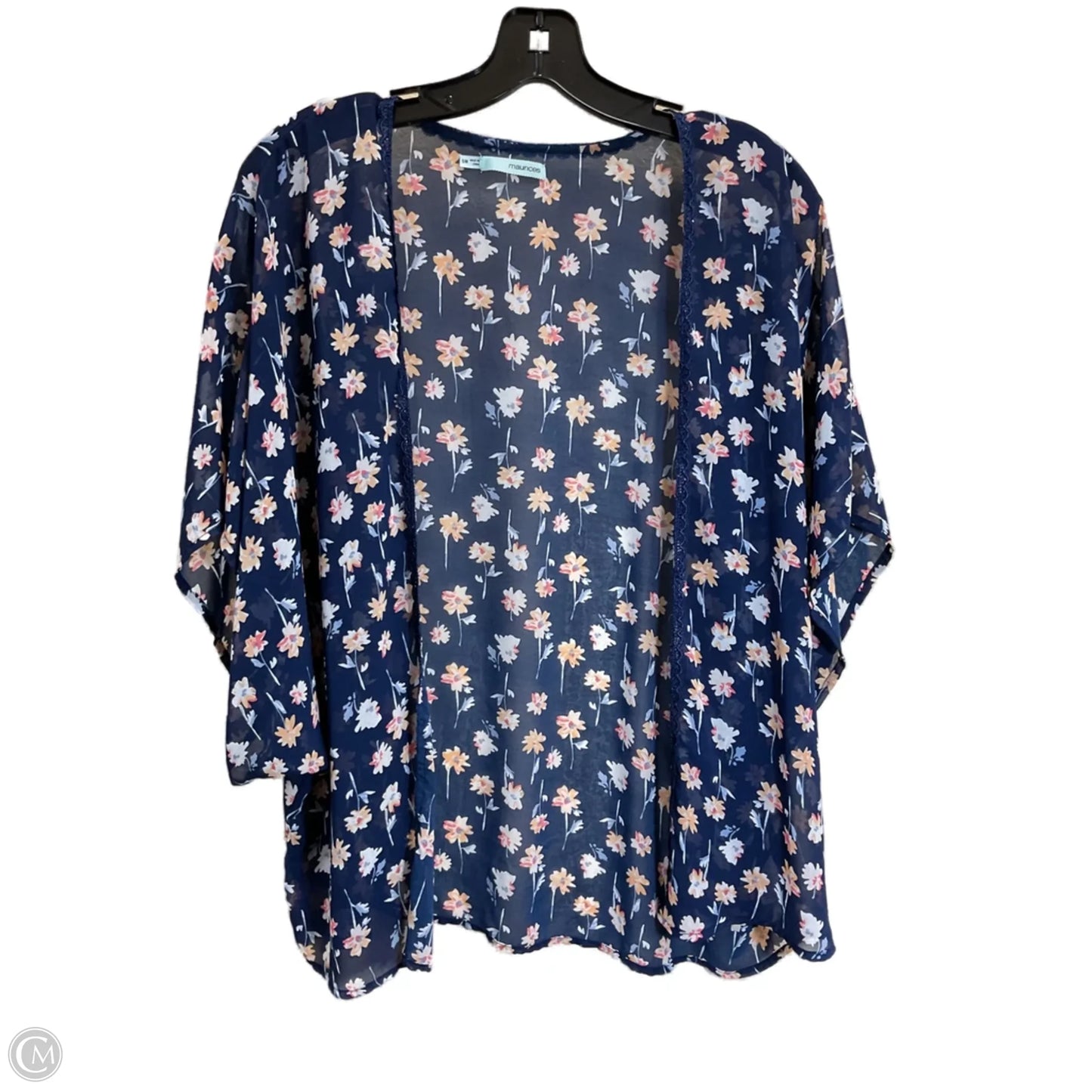 Cardigan By Maurices In Floral Print, Size: S