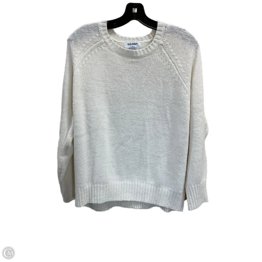 Sweater By Old Navy In White, Size: S
