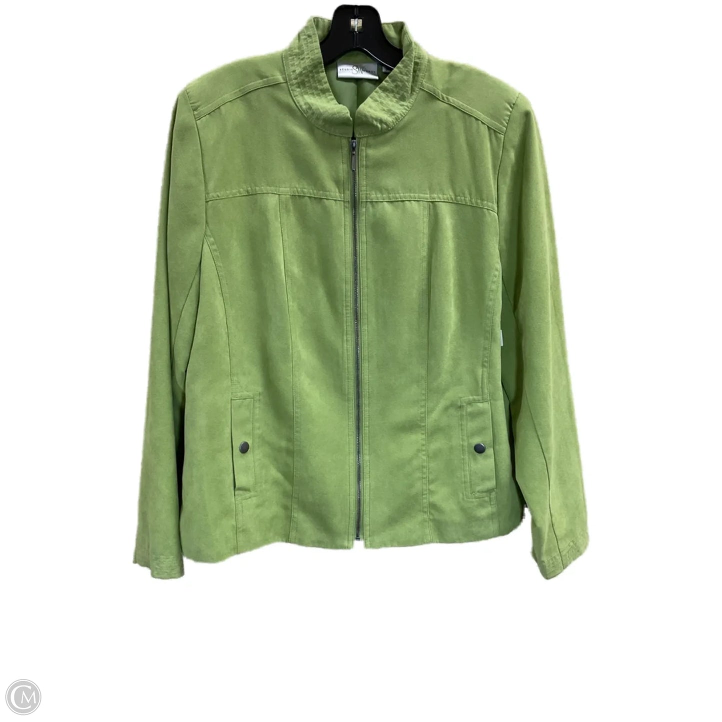 Jacket Other By Studio Works In Green, Size: 14