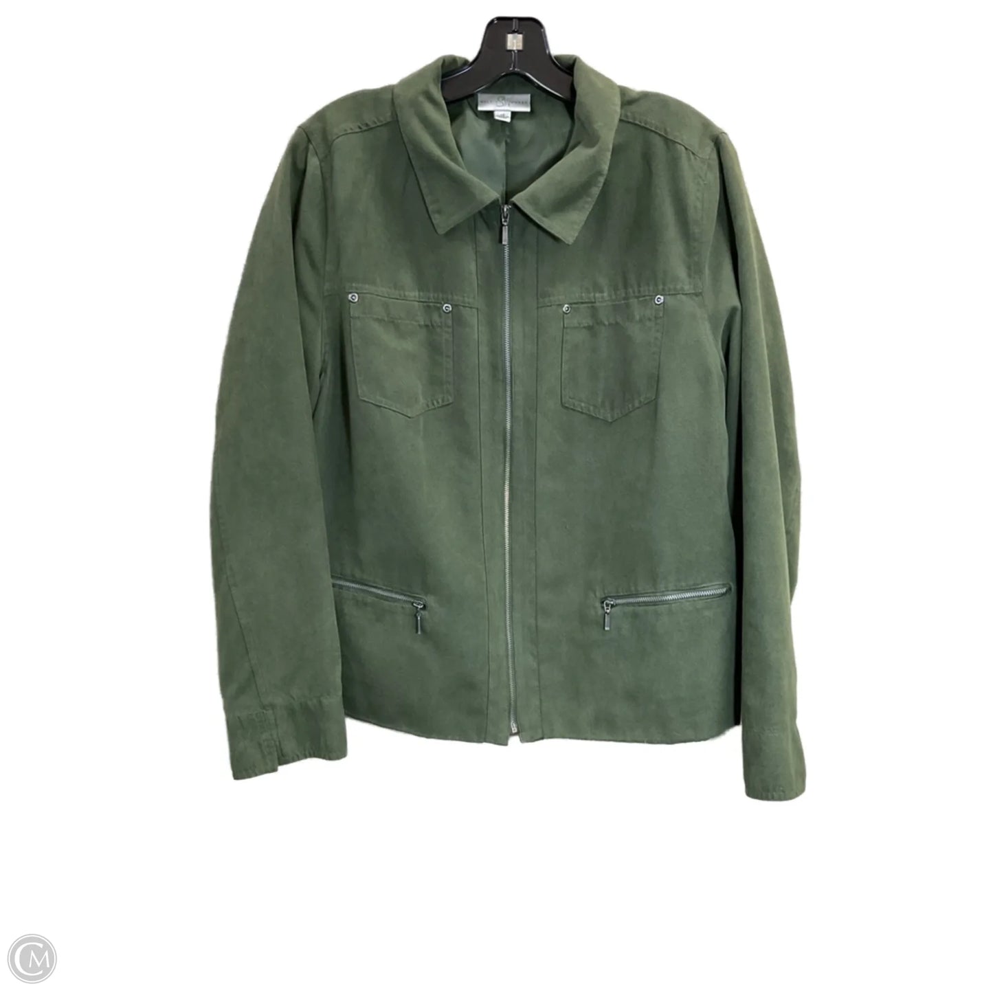 Jacket Other By Studio Works In Green, Size: 16