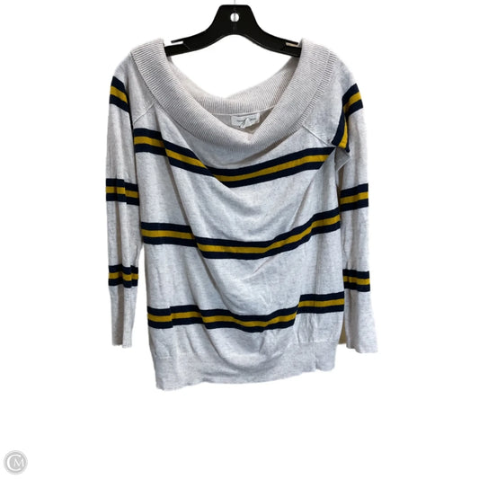 Sweater By Treasure And Bond In Striped Pattern, Size: S