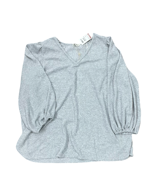 Top Ls By Max Studio In Grey, Size:2X