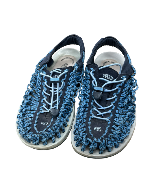 Sandals Flats By Keen In Blue, Size:10.5