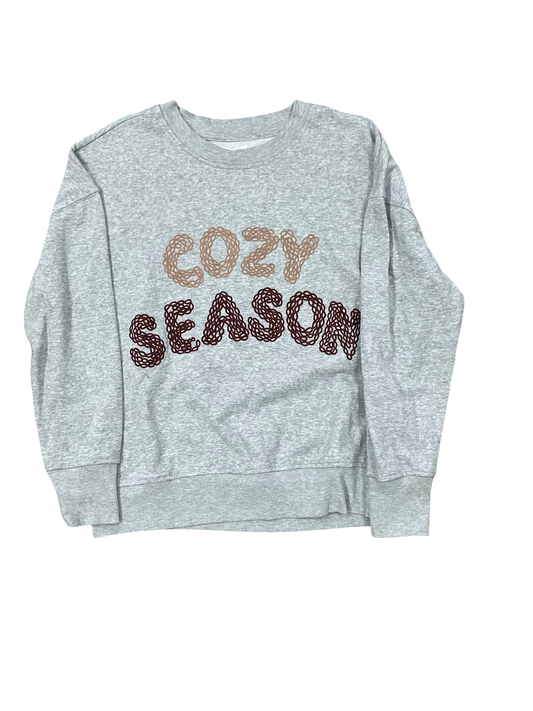 Sweatshirt Crewneck By Maurices In Grey, Size:L