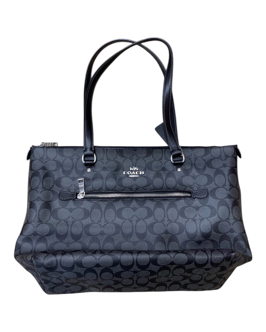 Handbag Designer By Coach In Black, Size:Large