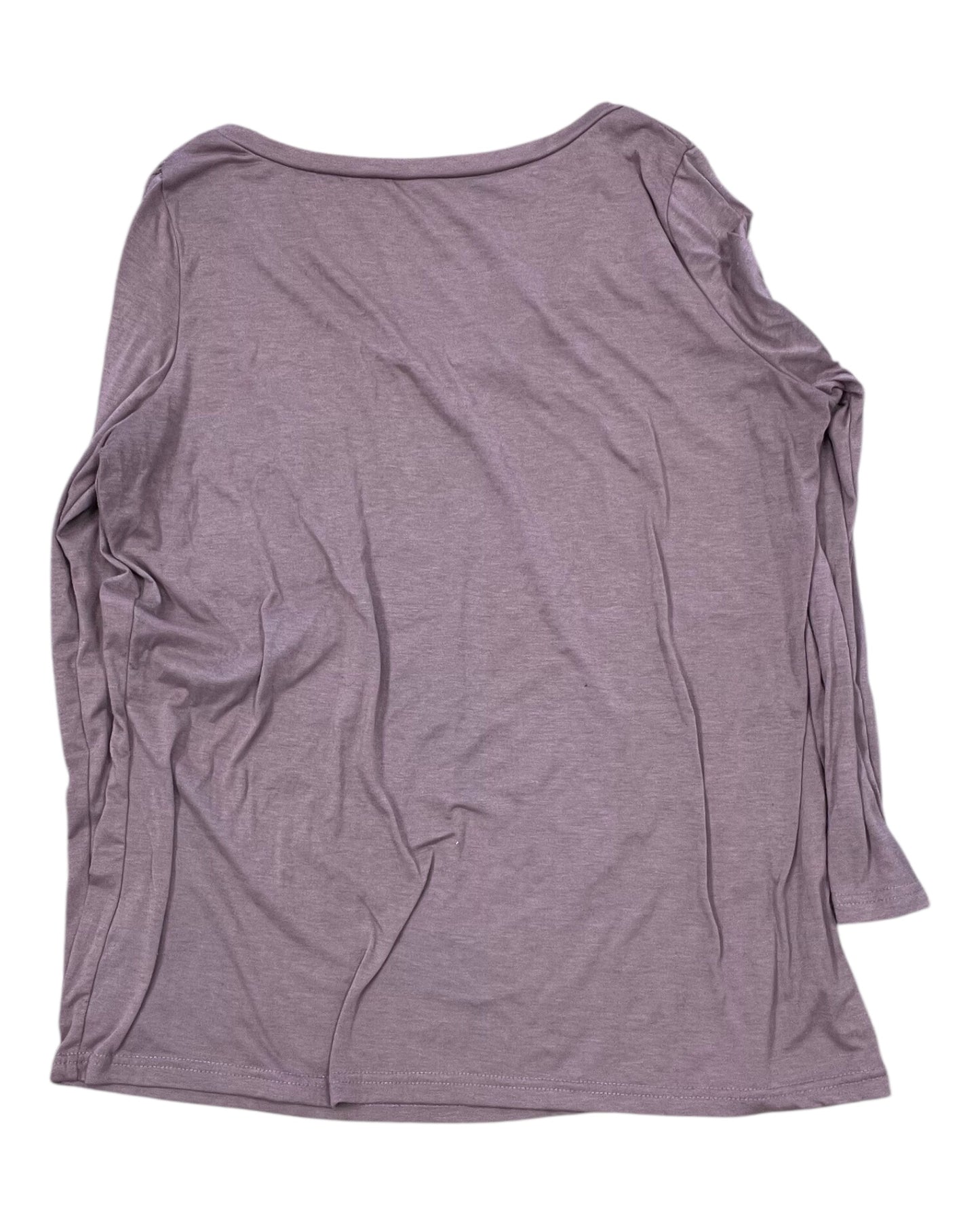 Top Ss Basic By Clothes Mentor In Pink, Size:Xl