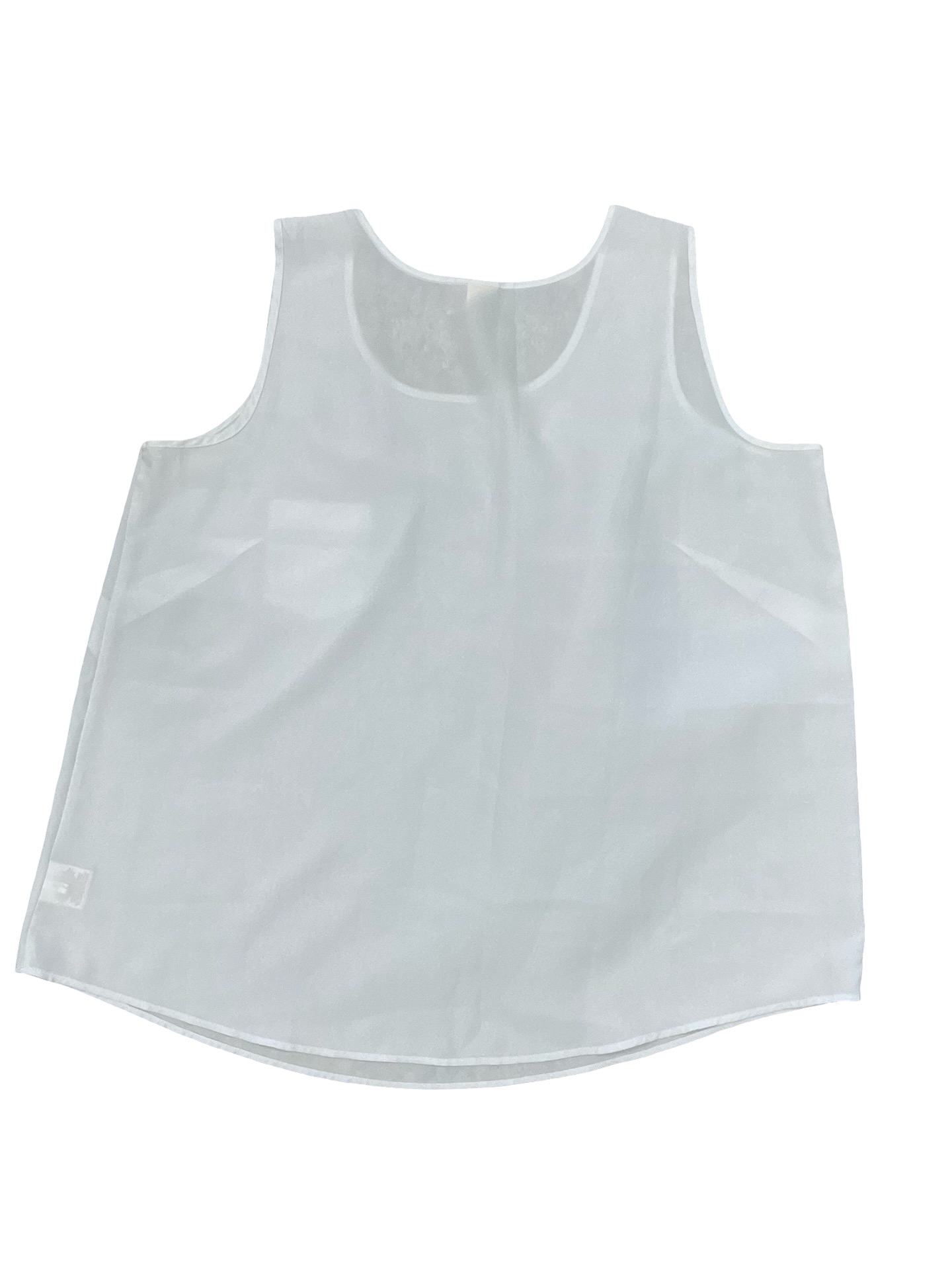 Top Cami By Faded Glory In White, Size:2X
