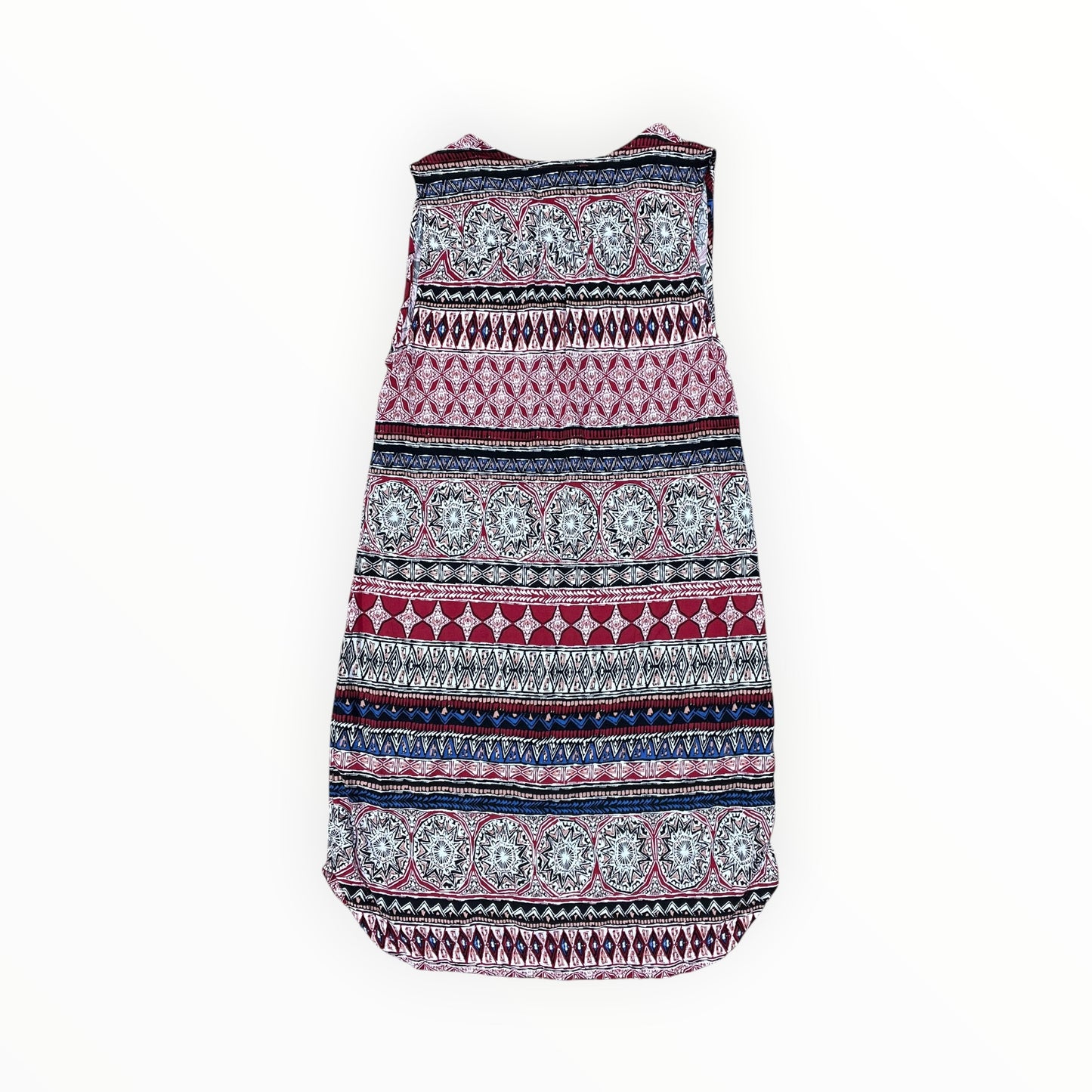 Dress Casual Short By Beachlunchlounge In Red & White, Size:M