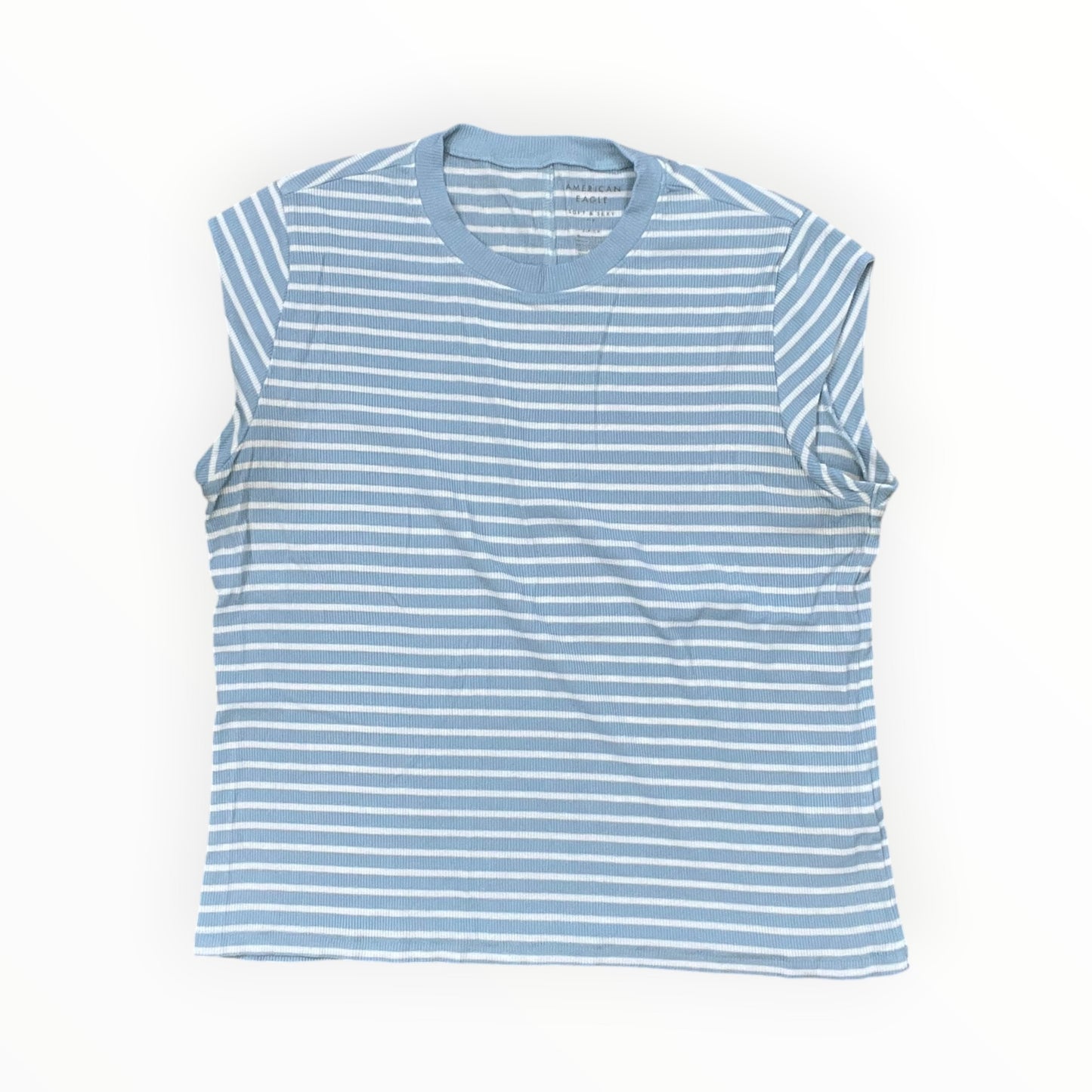 Top Ss By American Eagle In Blue & White, Size:S