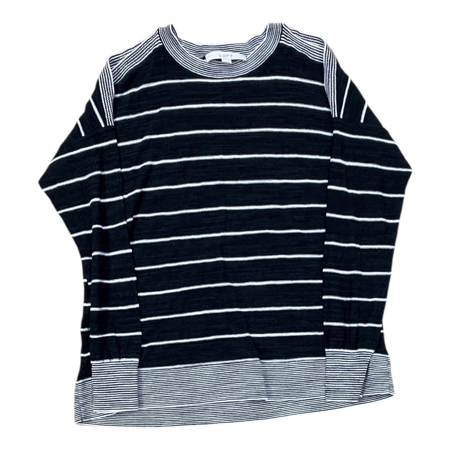 Top Ls By Loft In Black & White, Size:S