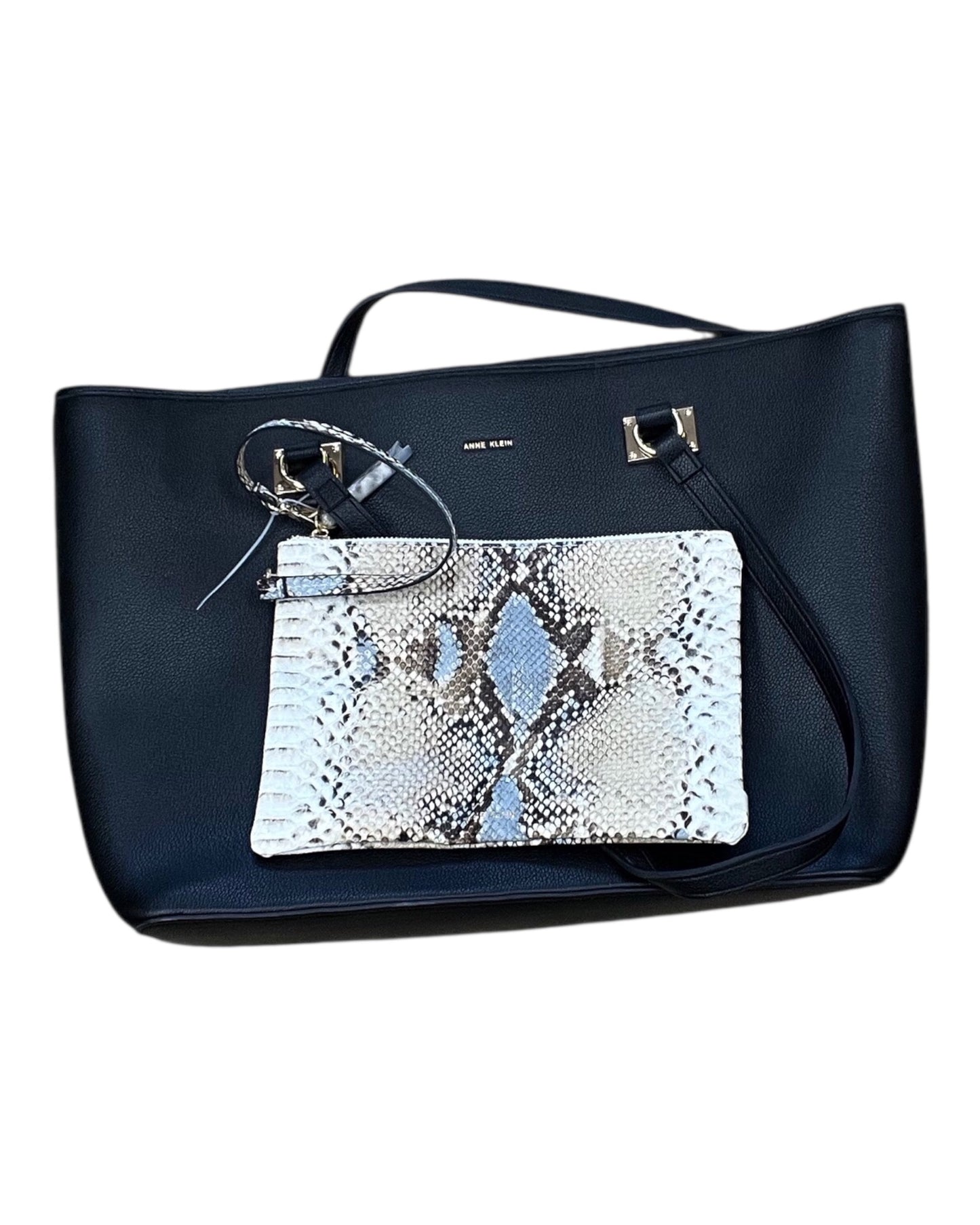 Tote By Anne Klein In Black, Size:Large