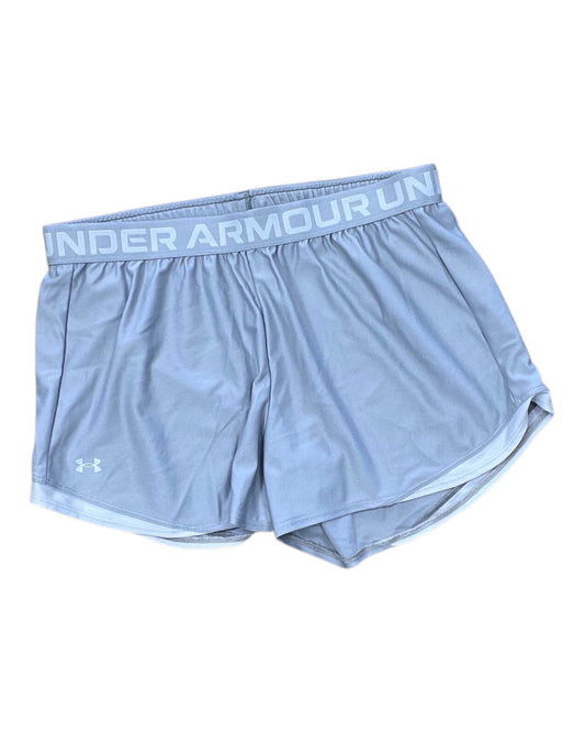 Athletic Shorts By Under Armour In Grey, Size:L