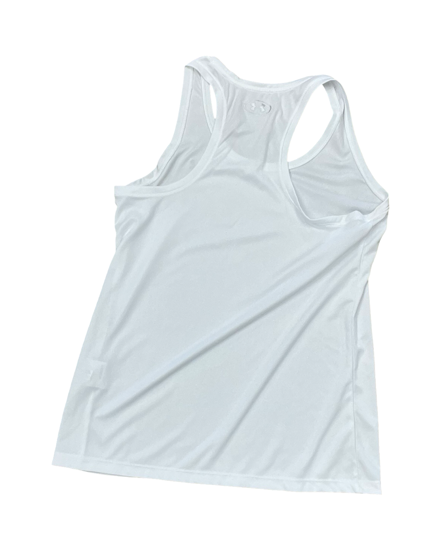 Athletic Tank Top By Under Armour In White, Size:M