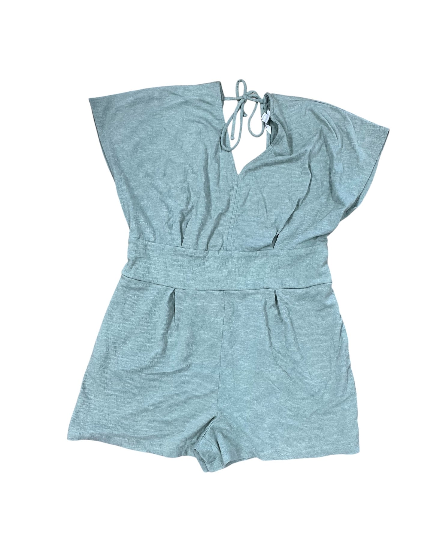 Romper By Nine West In Green, Size:1X