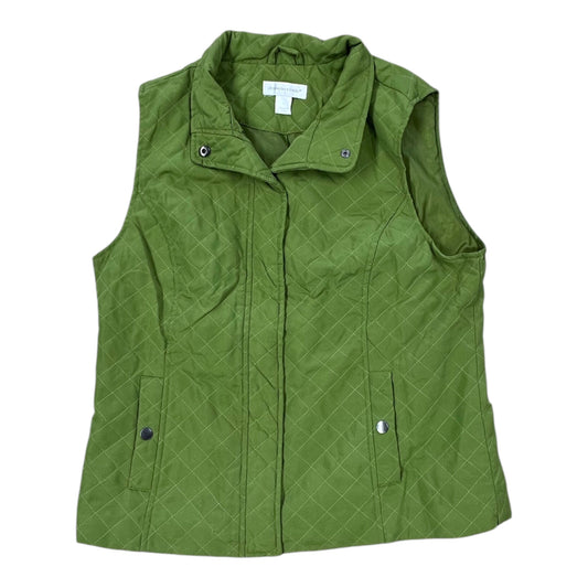 Vest Other By Christopher And Banks In Green, Size:L
