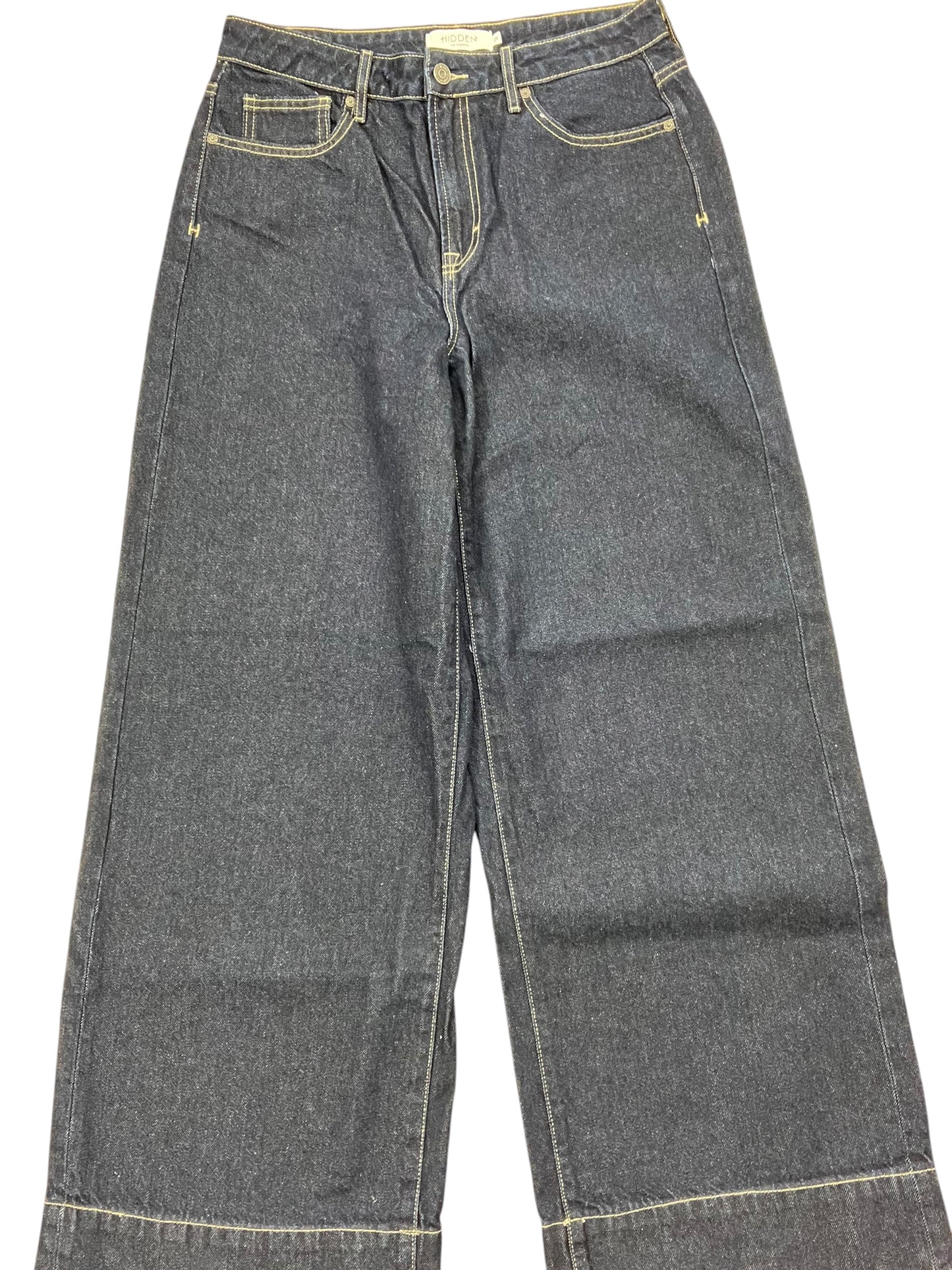 Jeans Wide Leg By Hidden In Blue Denim, Size:8