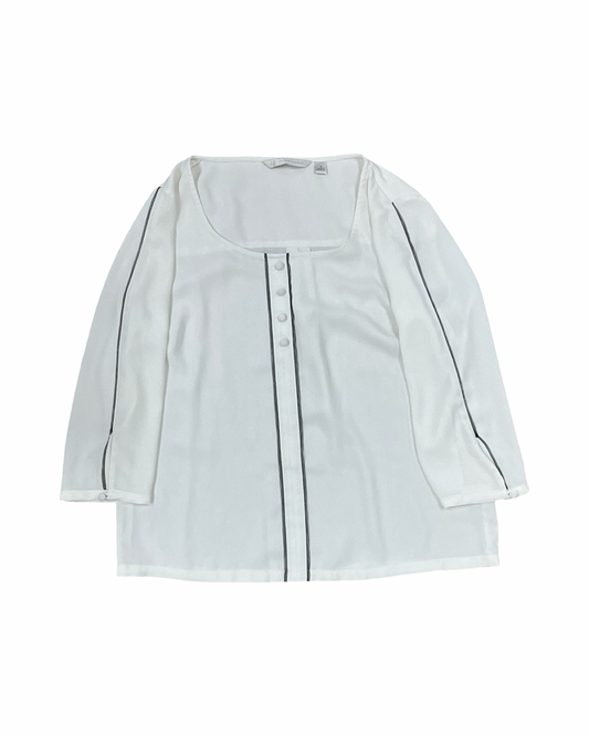 Top Ls By Lc Lauren Conrad In Cream, Size:M