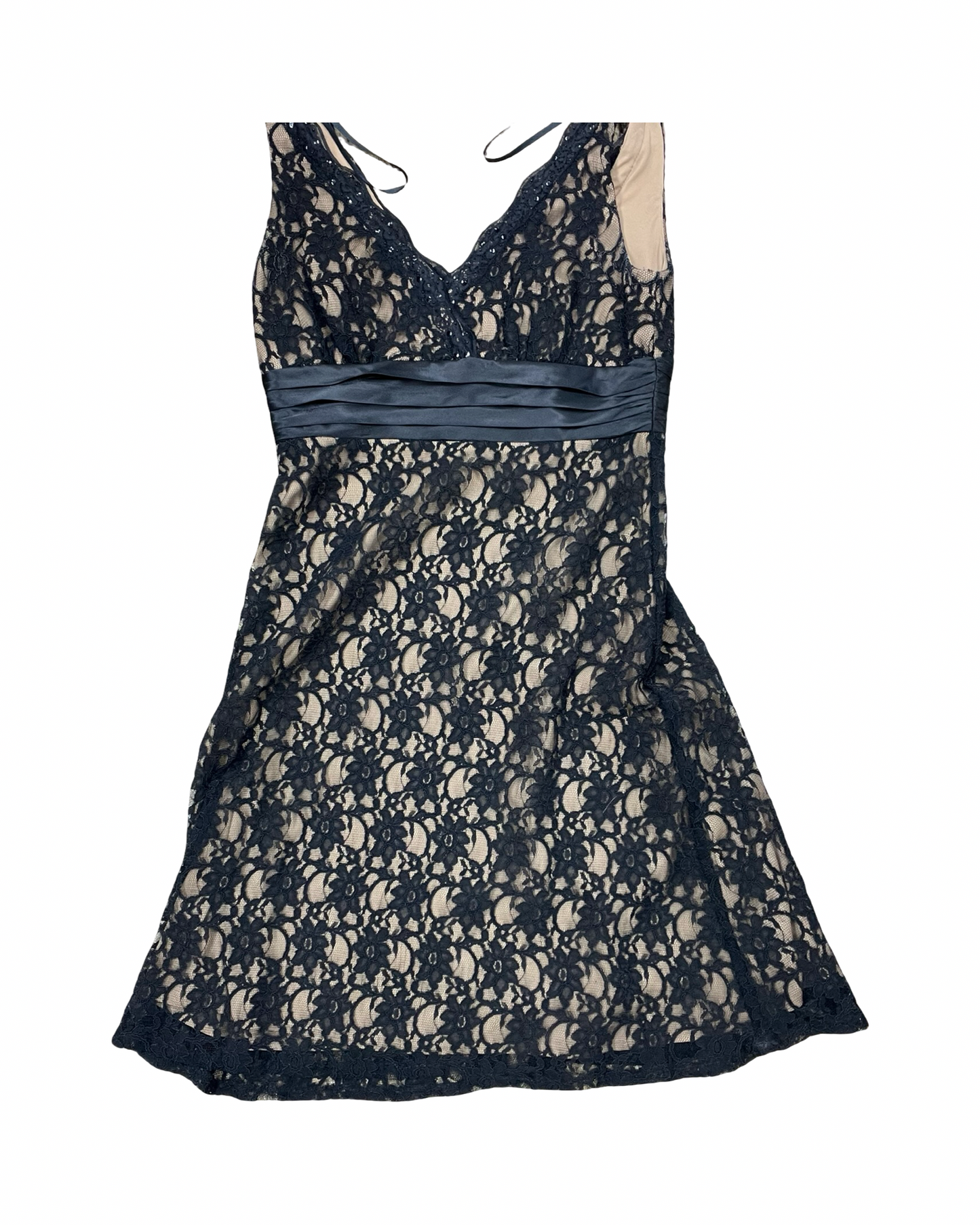 Dress Party Midi By Sl Fashions In Black, Size:10