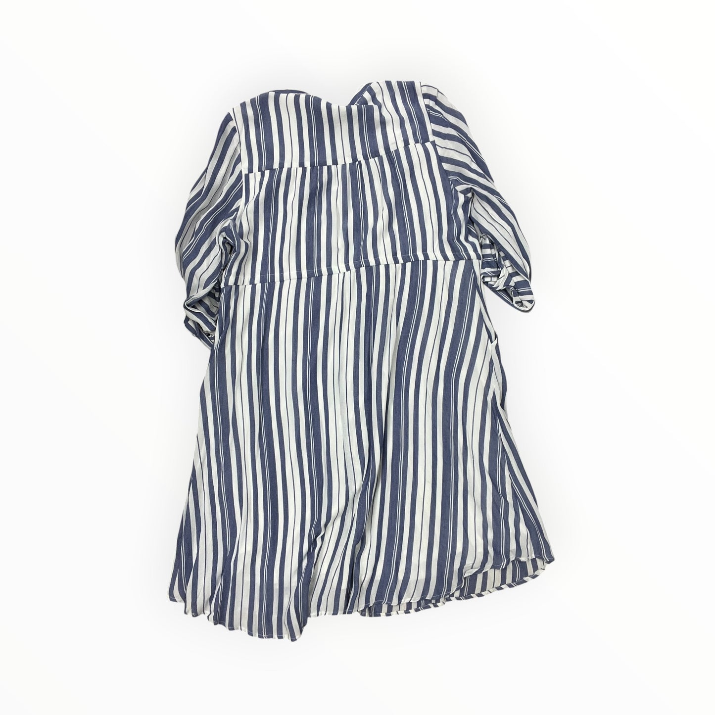 Dress Casual Midi By Torrid In Blue & White, Size:L