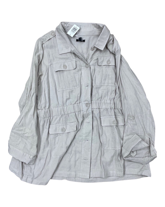 Jacket Other By Torrid In Tan, Size:3X