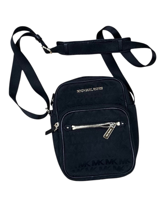 Crossbody Designer By Michael Kors In Black, Size:Small