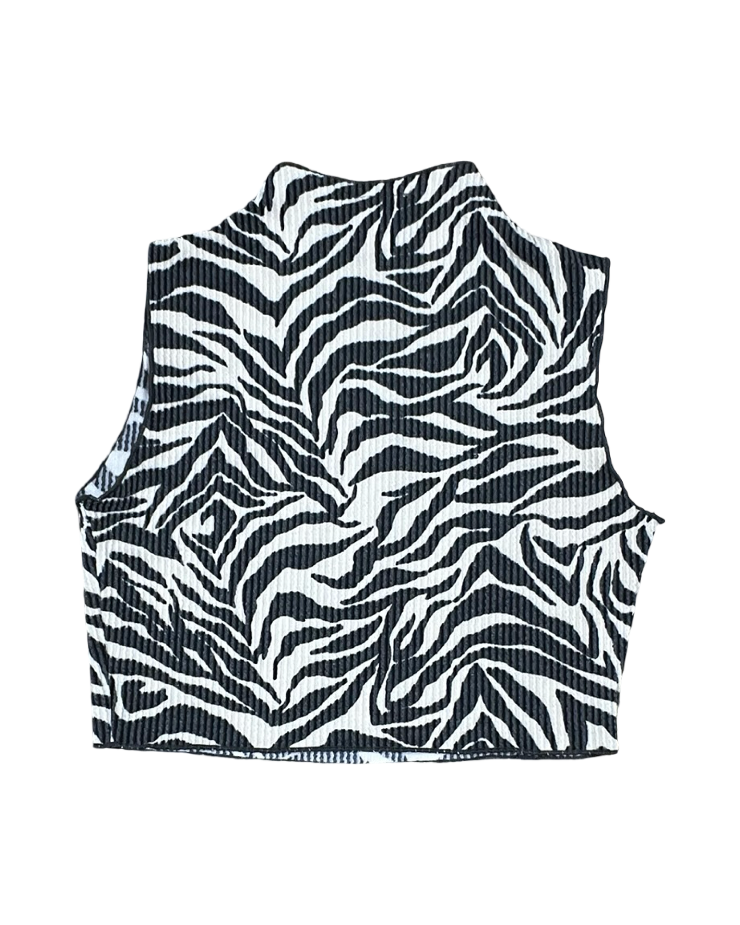 Top Cami By Clothes Mentor In Black & Cream, Size:Xl
