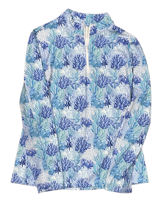 Top Ls By Gottex In Blue, Size:M