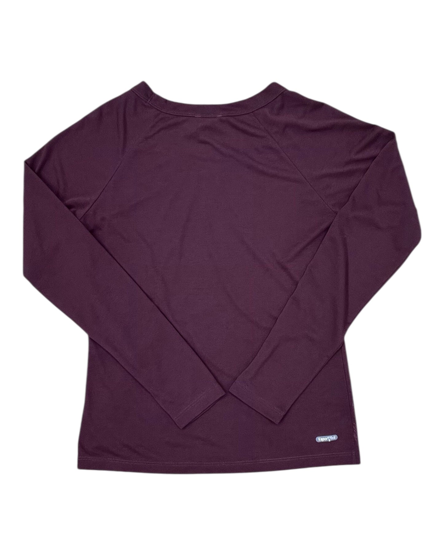 Athletic Top Ls Crewneck By The North Face In Purple, Size:S