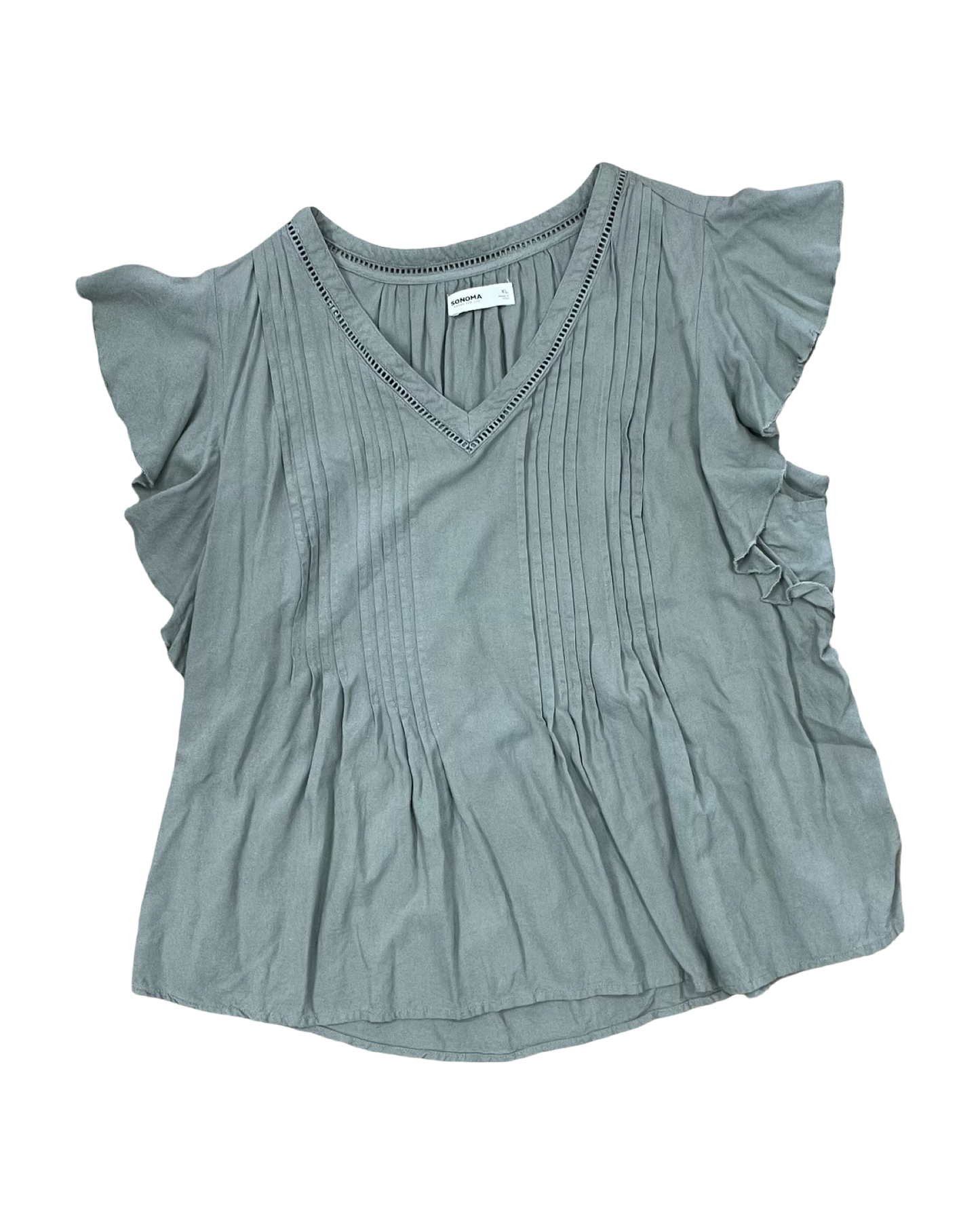 Top Ss By Sonoma In Green, Size:Xl