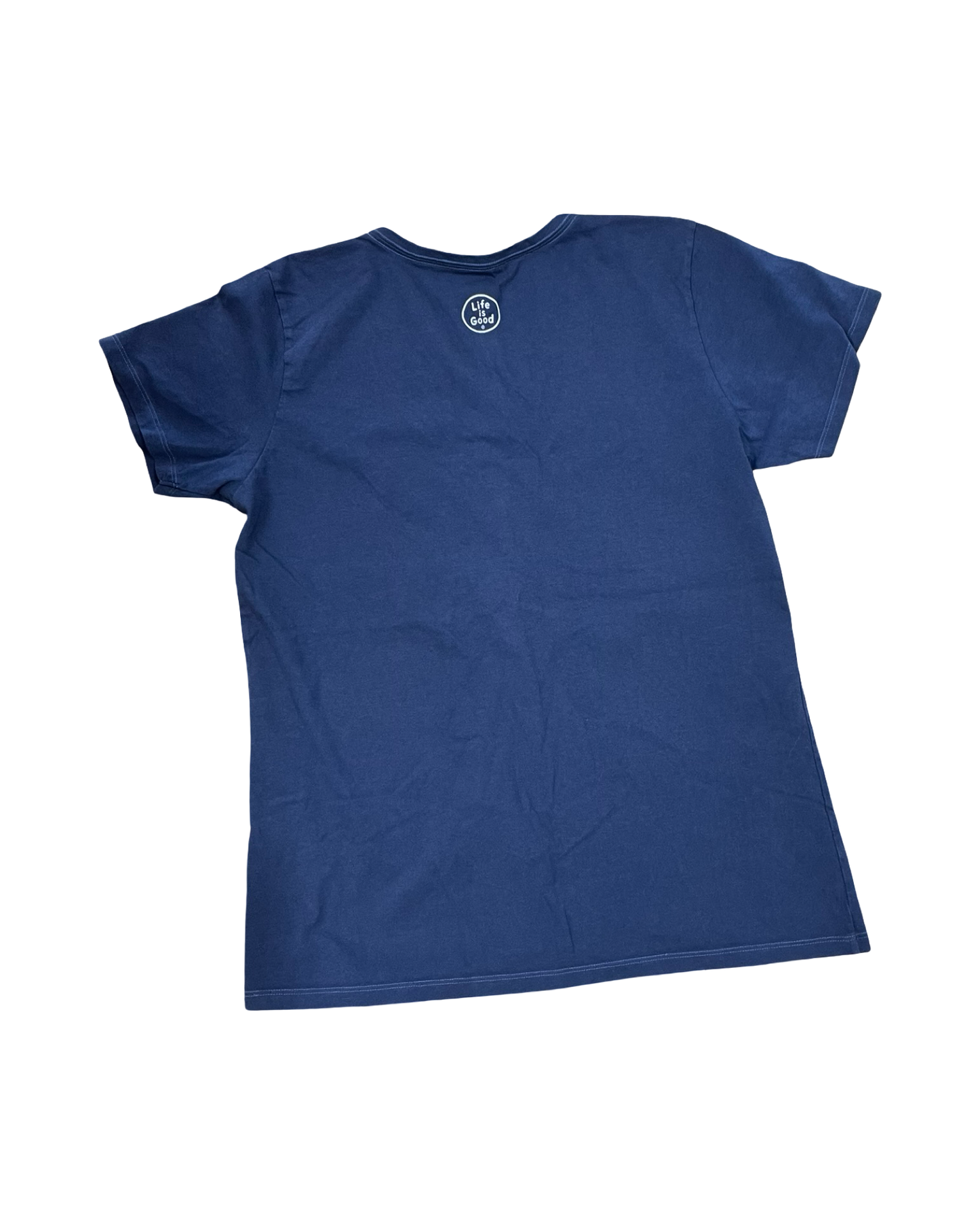 Top Ss By Life Is Good In Blue, Size:L