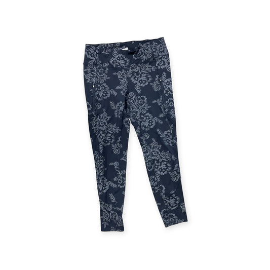 Athletic Leggings By Avia In Black & Grey, Size:Xl