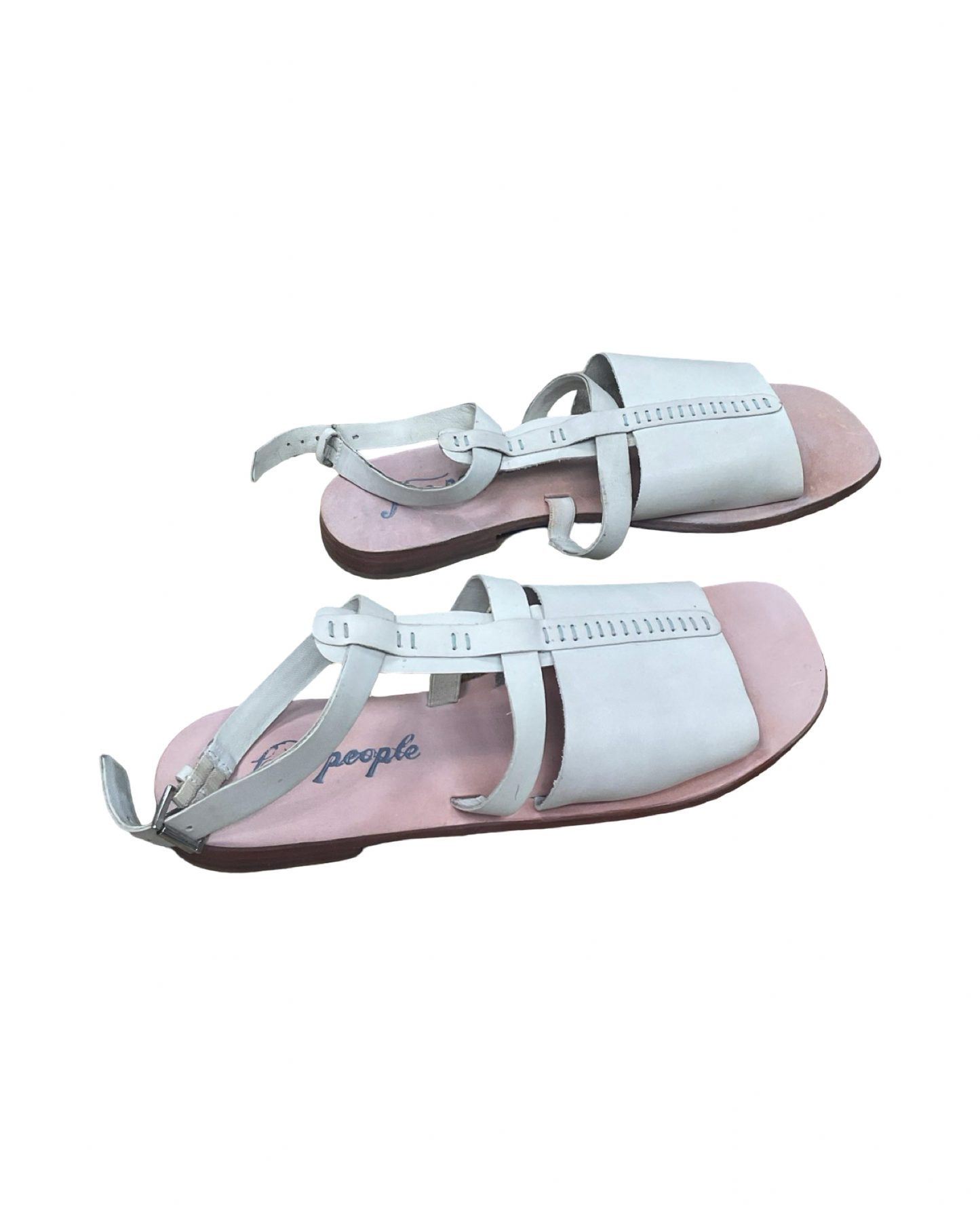 Sandals Flats By Free People In Cream, Size:9