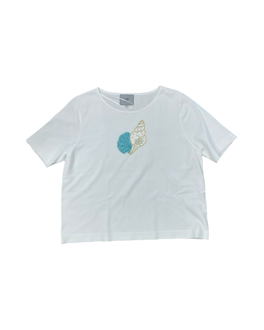 Top Ss By Milano In White, Size:Xl