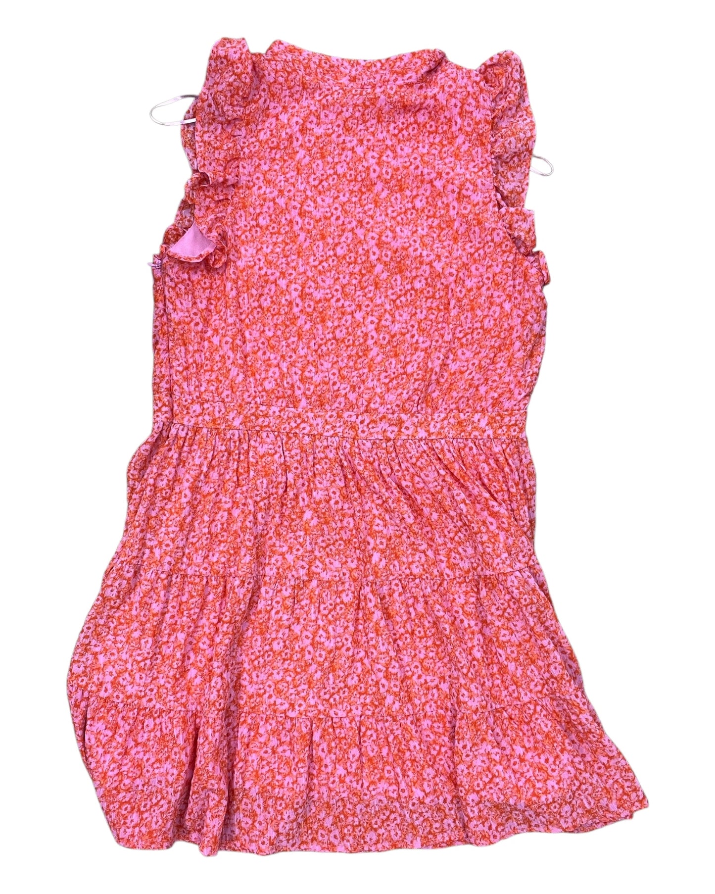 Dress Casual Midi By Rachel Zoe In Orange & Pink, Size:16