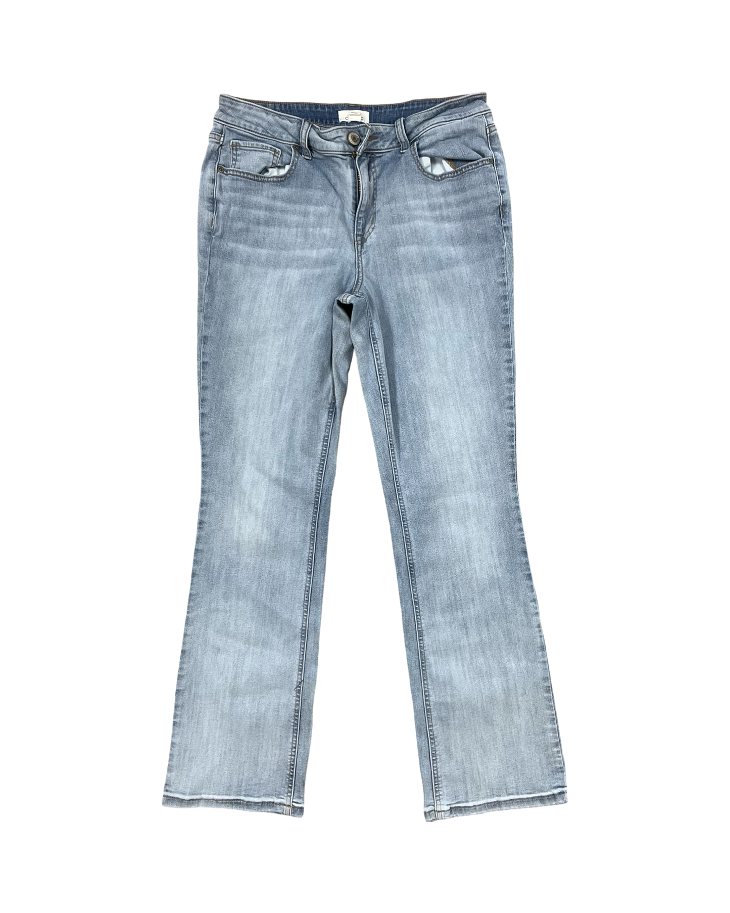 Jeans Boot Cut By Maurices In Blue Denim, Size:12