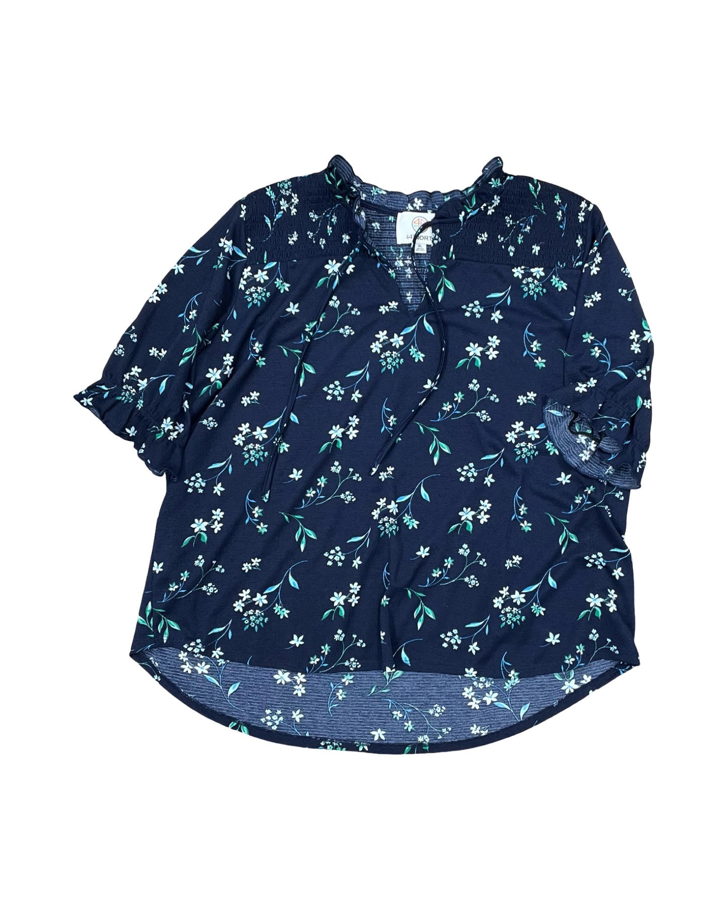 Top Ss By Clothes Mentor In Blue, Size:Xl