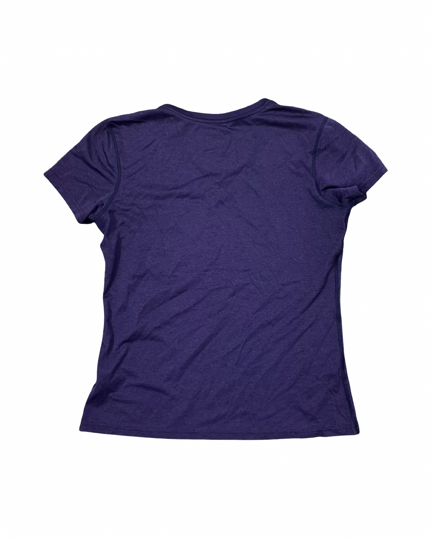 Athletic Top Ss By Nike In Purple, Size:L