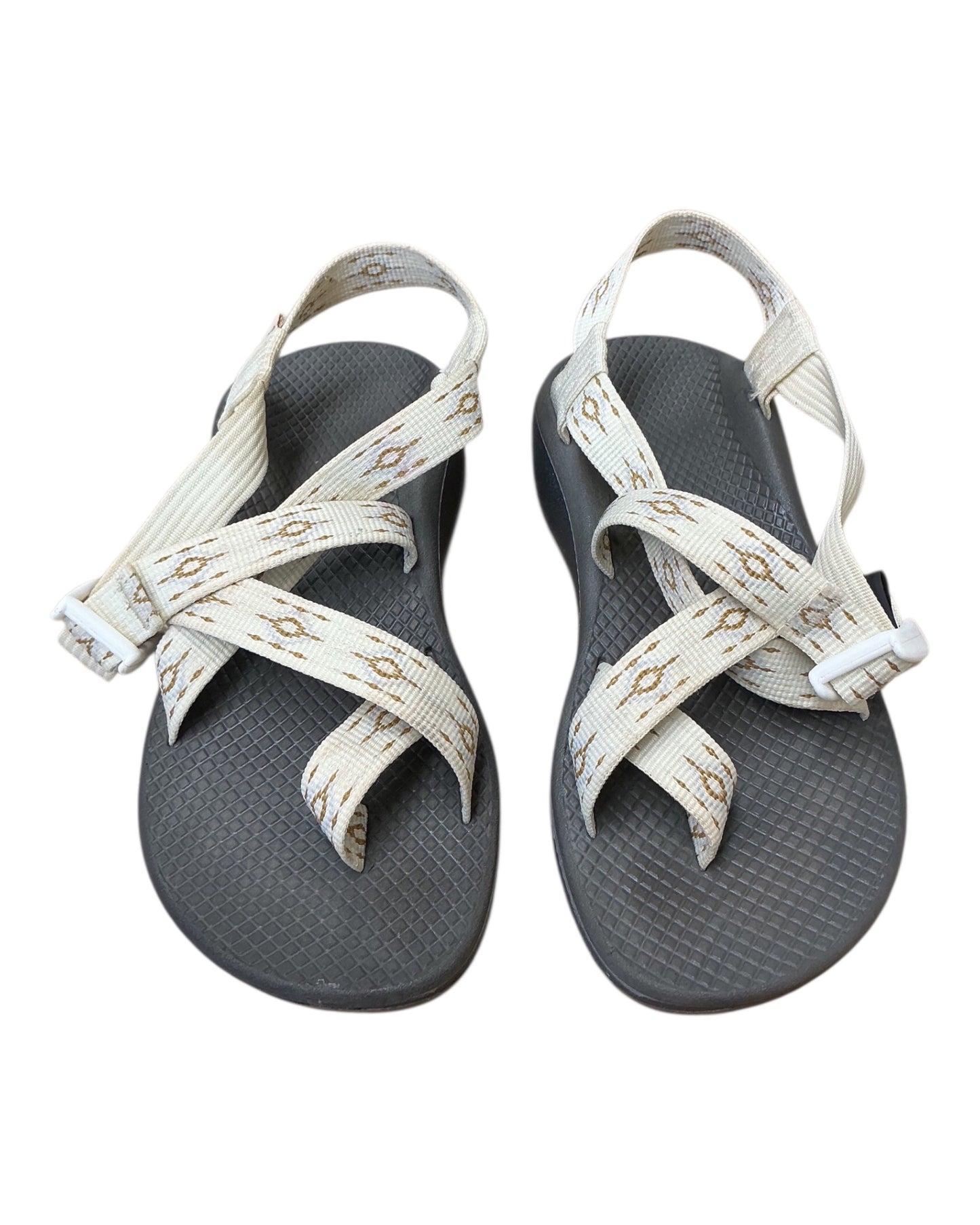 Sandals Flats By Chacos In Cream, Size:6