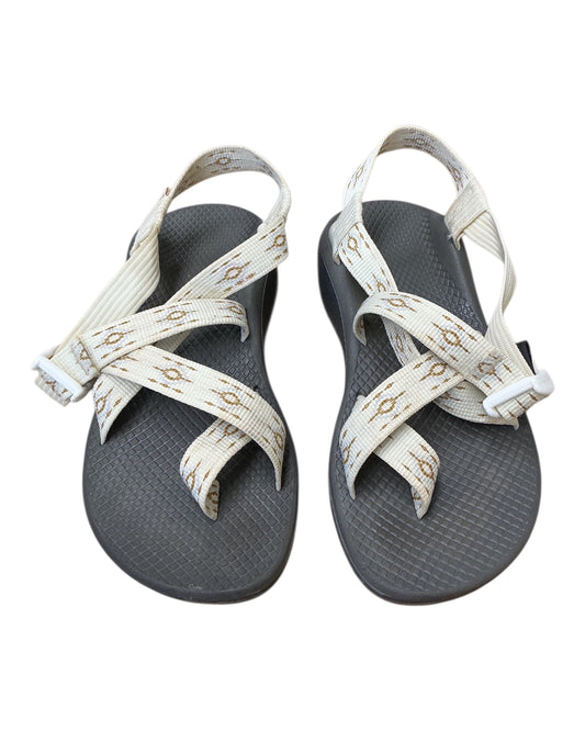 Sandals Flats By Chacos In Cream, Size:6