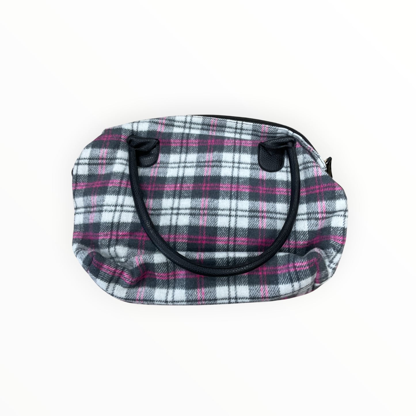 Handbag By Clothes Mentor In Grey & Pink, Size:Medium