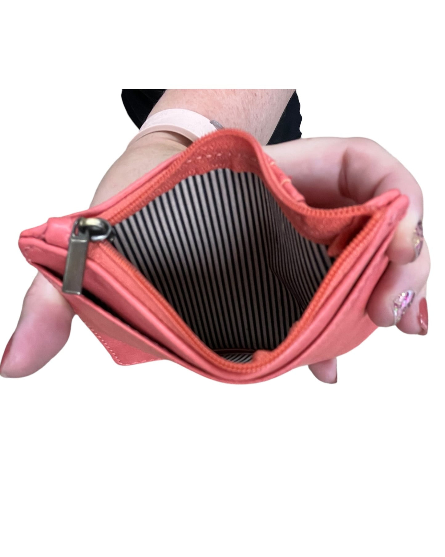 Wallet By Joy Susan In Peach, Size:Small