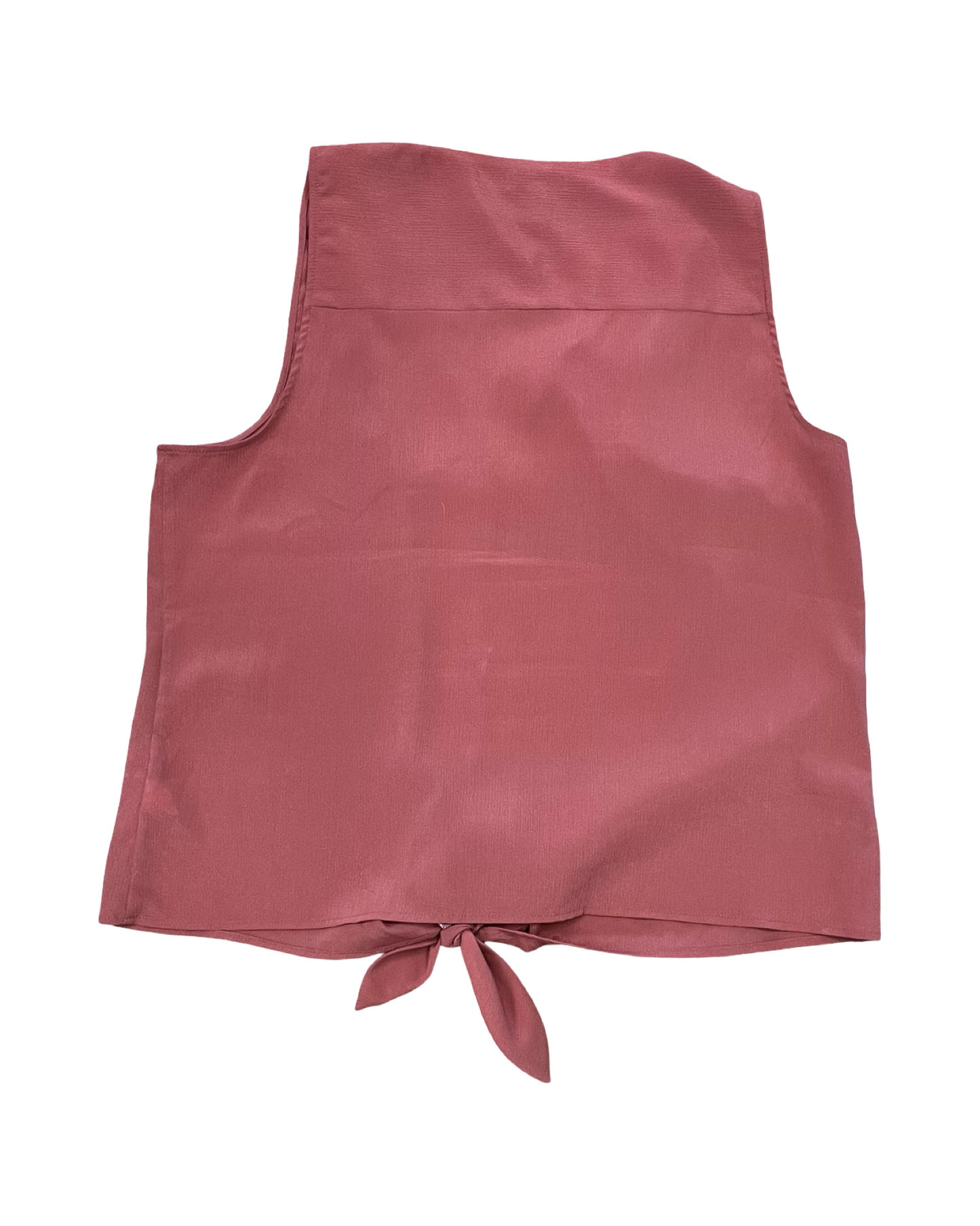 Blouse Sleeveless By Nine West In Orange, Size:Xl