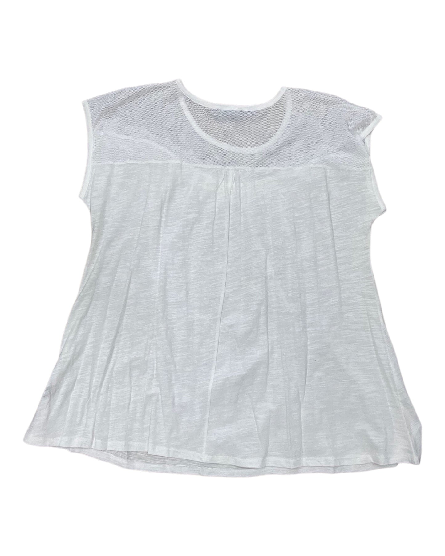 Top Ss By Lane Bryant In White, Size:L