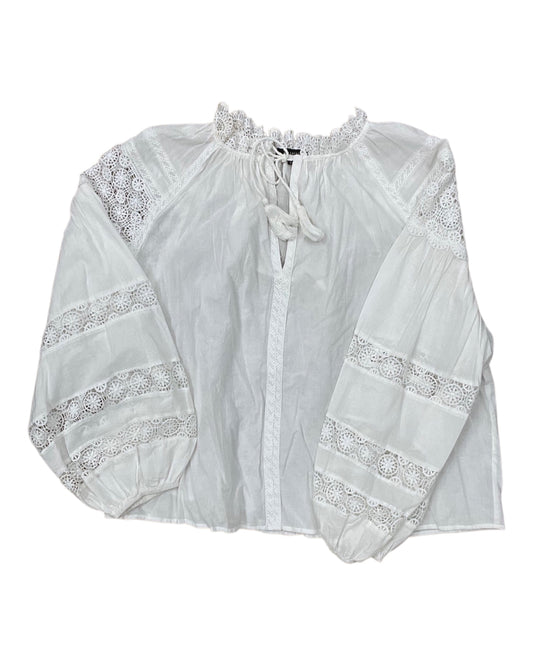 Top Ls By En Saison In White, Size:L